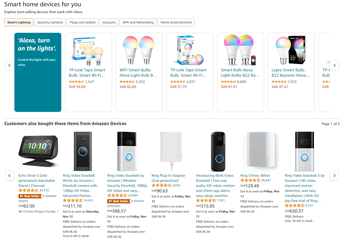 View Related Products - Amazon Sample Site