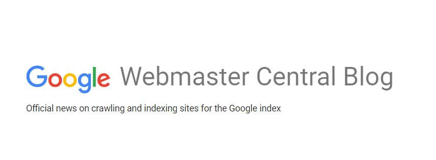 مدونة مشرفي المواقع من جوجل Google Webmaster Central Blog