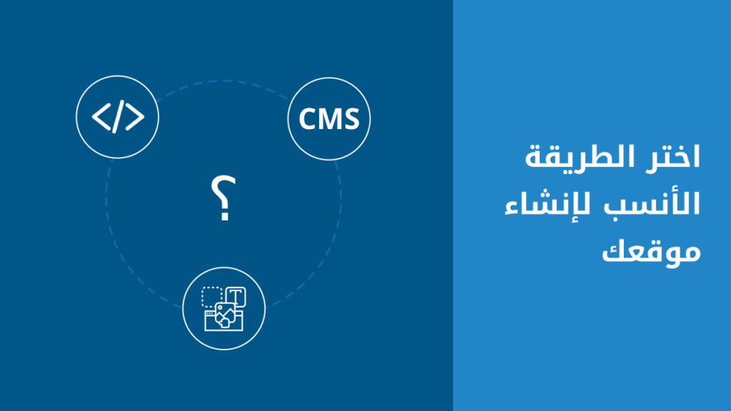 طرق إنشاء موقع الويب